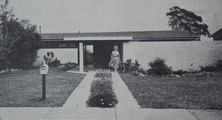 Bill Baker's mothers house at Chatswood