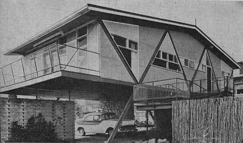 Keith Lodge's own house, Kew