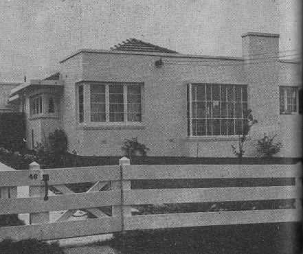 C Victor Dumbrell House at Balwyn North