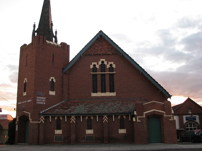 Ivanhoe Church by Lawrence E Warner